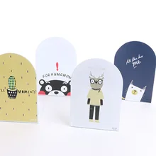 Творческий 2 шт./пара Южная Корея студенты книгодержатель Фрам частей(по обеим сторонам), книжные держатели канцелярские свежий частей(по обеим сторонам) мультфильм металлическая книжная полка