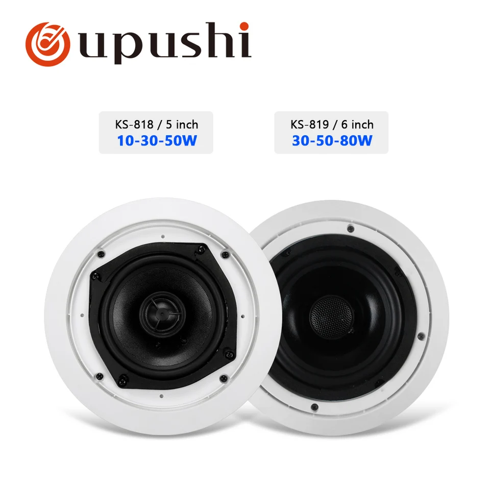 Wifi Speaker System 8 Ohm Home In Ceiling Speakers 30watt Roof