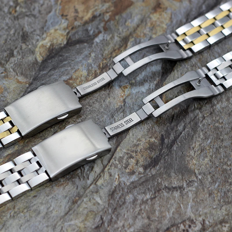 Ремешок из нержавеющей стали для часов Tissot металлический браслет мужских 19 мм 20