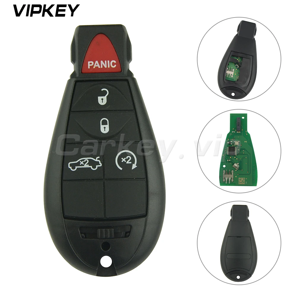 

Remotekey 434Mhz with panic for Dodge Challenger 2009 2010 2011 4 button