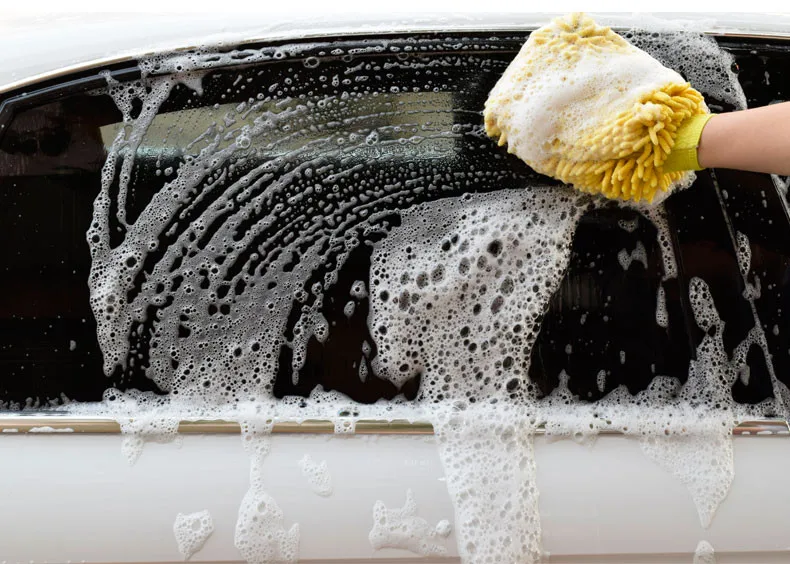 Водонепроницаемая перчатка autoglym из микрофибры для мытья колес/перчатка рук