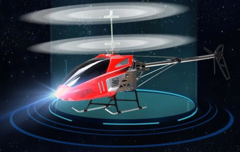 RC 75 см большой вертолет на радиоуправлении BR6508 2 4G 3.5CH супер металлический
