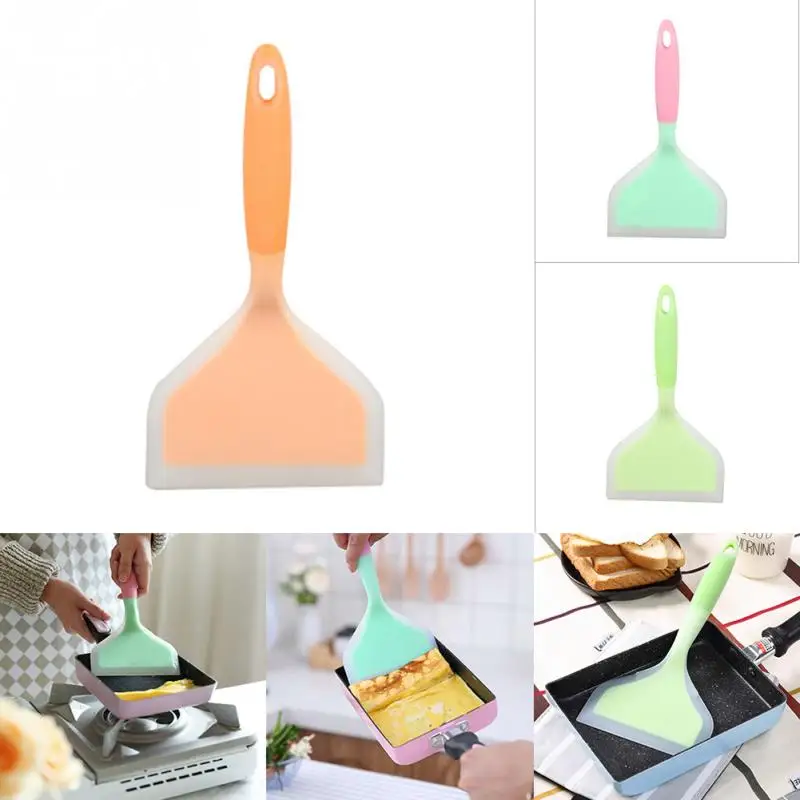 

Silicone Spatula Beef Meat Egg Kitchen Turner Scraper Wide Pizza Shovel Non-stick Turners Food Lifters Home Cooking Utensils