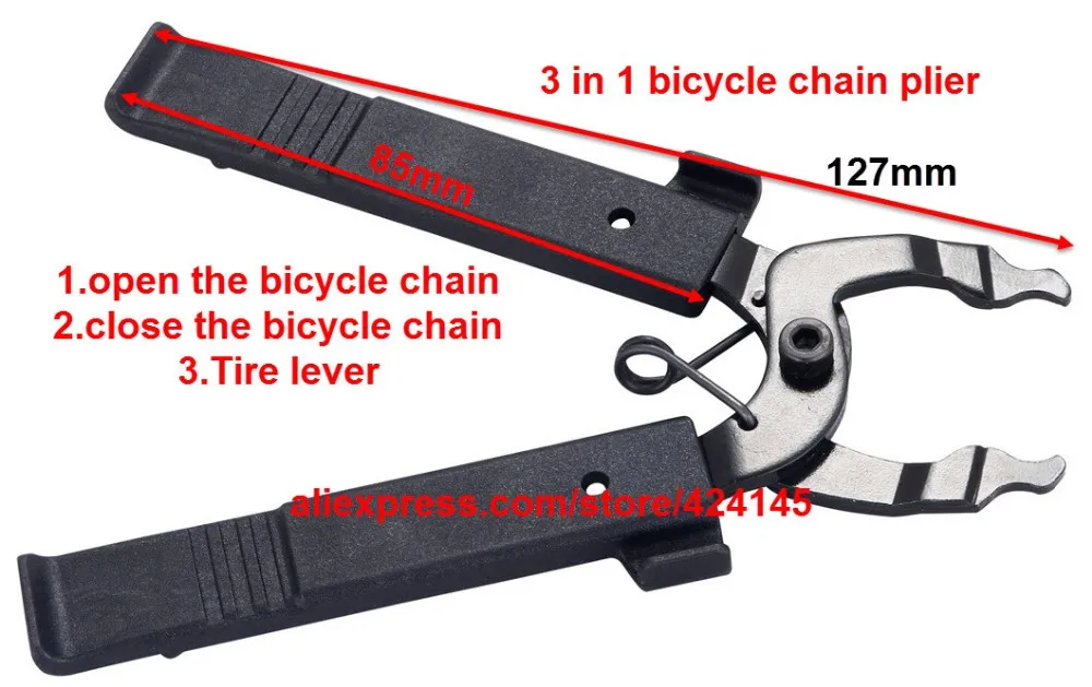 1 шт. велосипед выбеге tool kit Велосипеды цепи плоскогубцы herramientas bicicleta сеть мастер ссылка плоскогубцы велосипед мастер ссылка Tool kit