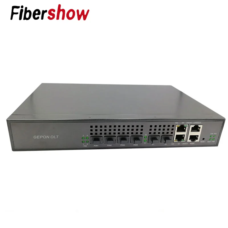 EPON OLT 4PON Ports FTTH mini OLT CATV Carrier-grade high-density Fiber Optic High Quality small 1.25G professional mini