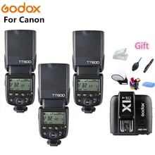 Godox TT600 X1T-C Камера Вспышка Speedlite 2,4 г Беспроводной Master Slave HSS для цифровой однообъективной зеркальной камеры Canon EOS 5D 6D 7D 70D 700D 80D 800D 60D 600D