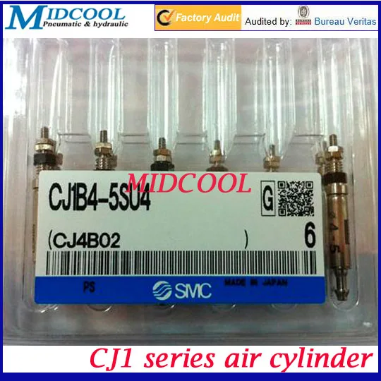

4mm Bore 5mm Stroke Pneumatic Micro Air Cylinder CJ1B 4-5S U4 Single acting Spring return smc type Needle form pipe