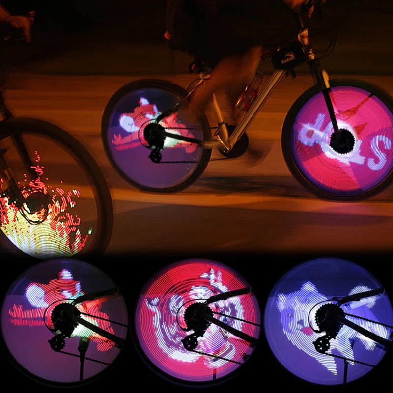

Bicycle Motorcycle Bike Tyre Tire Wheel Lights LED Flash Spoke Light Lamp Outdoor Cycling Lights Bicycle Accessories Waterproof