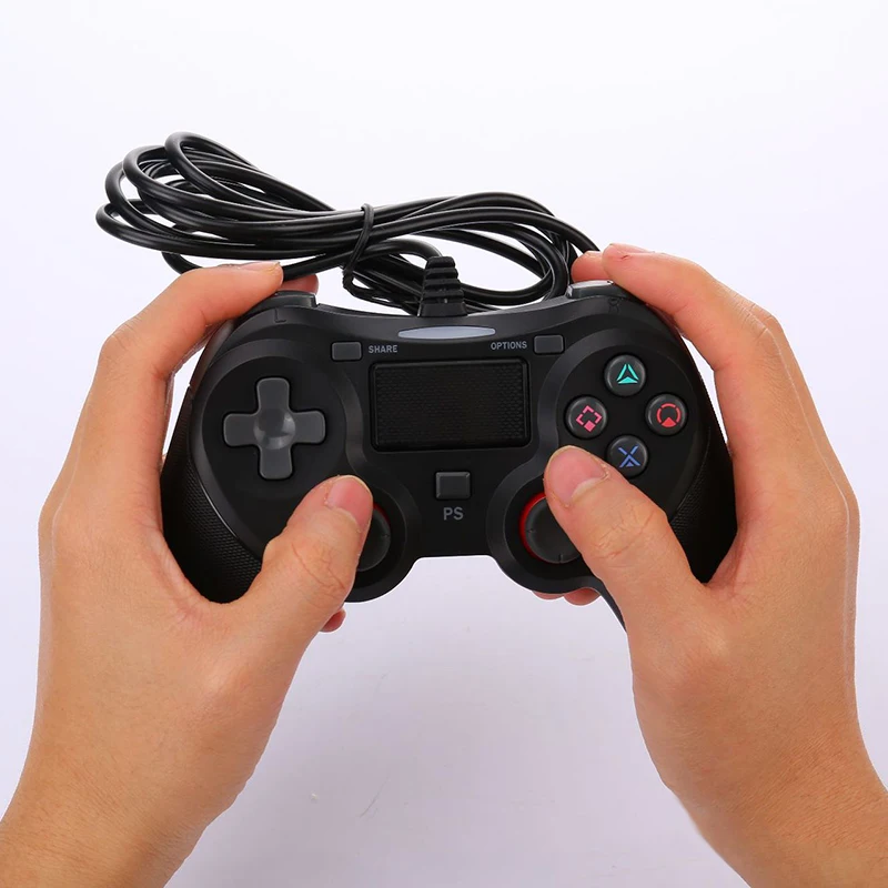 wired Gamepad Game Controller for PS4 Playstation Dualshock 4 Gamepads vibration PS3 pubg controller Joystick
