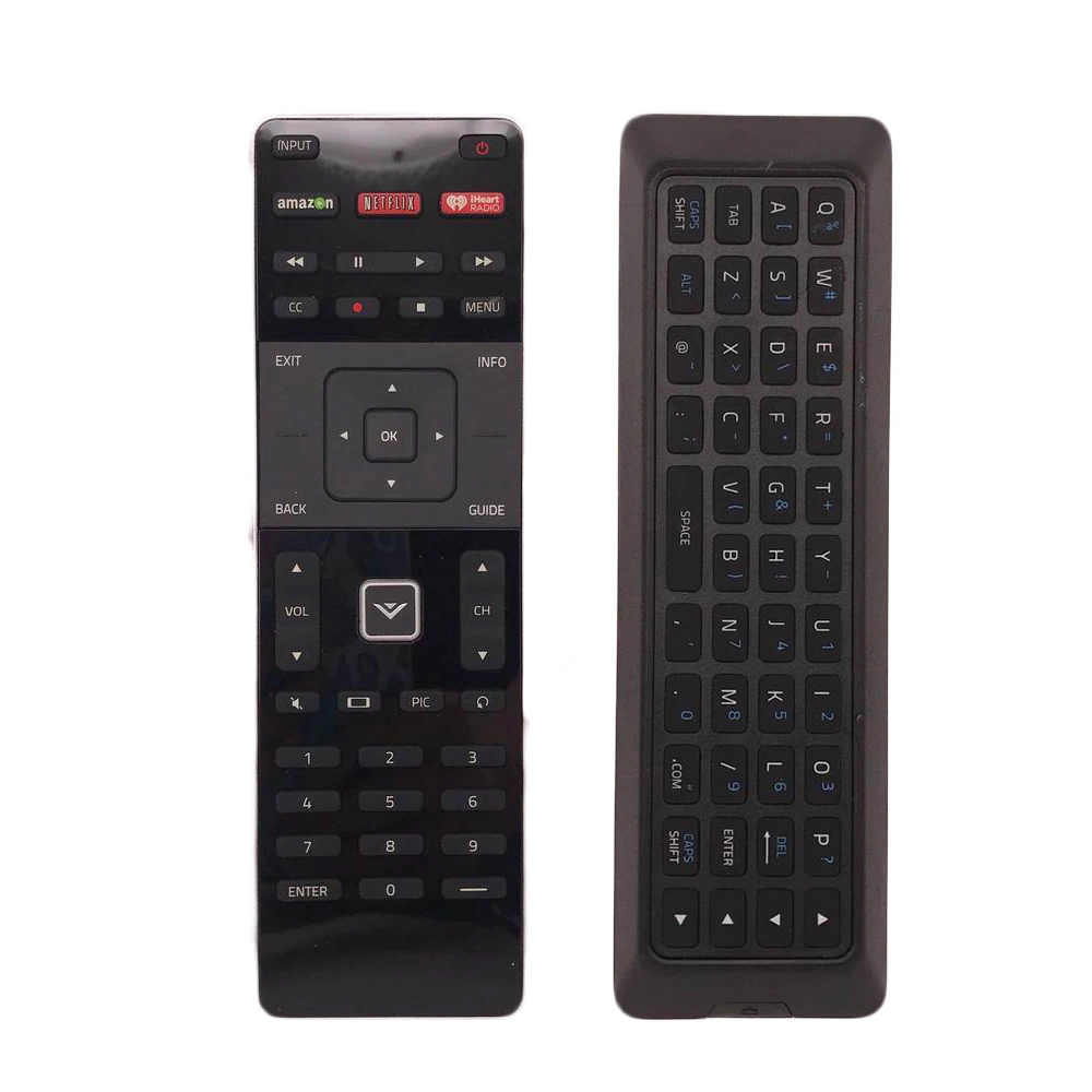 New Original XRT500 Remote Control For VIZIO Smart Dual Side Qwerty