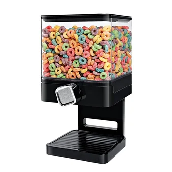 

Food Container Seal Pot Kitchen Cereal Drums Grain Storage Tank Plastic Snacks Candy Box Dog Cat Food Storage Organizer Holder