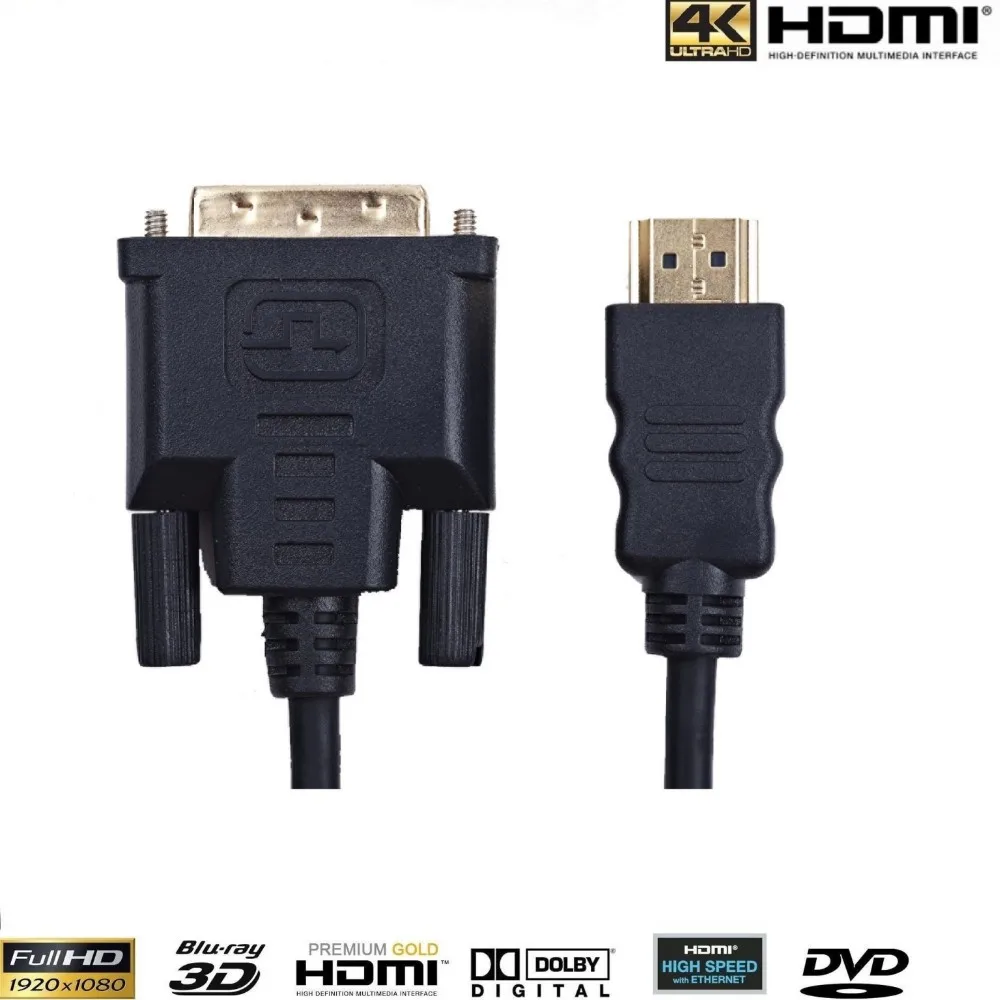 10 шт./лот 3 фута 1 м HDMI дви кабель(позолоченный) V1.3 видео HDTV свинец 1080 P