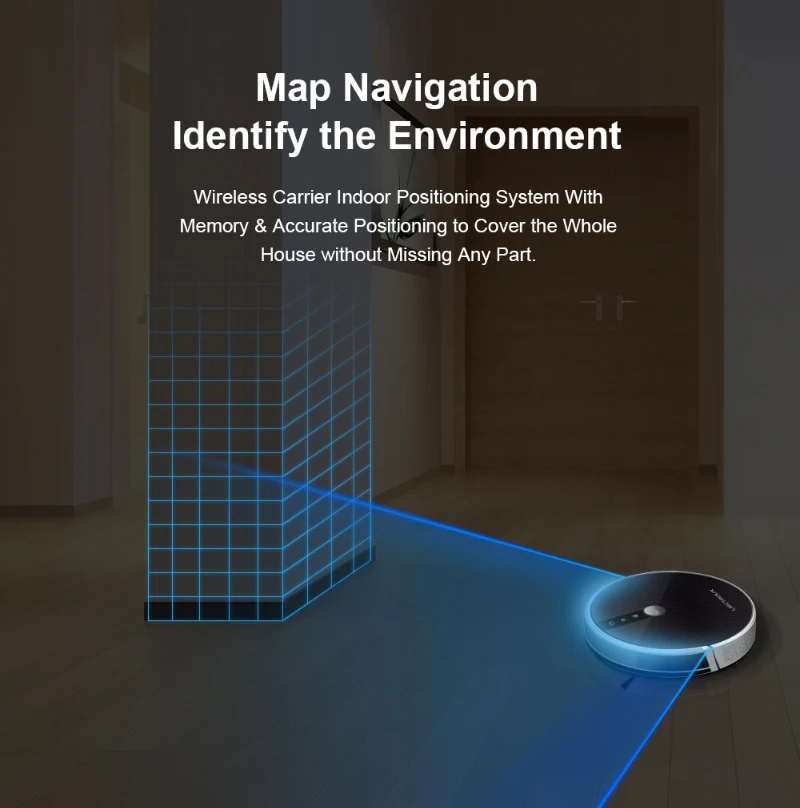 2020 Smartest LIECTROUX Robot Vacuum Cleaner C30B, 3000Pa Suction, Map navigation with Memory,Wifi APP, Big Electric Water tank