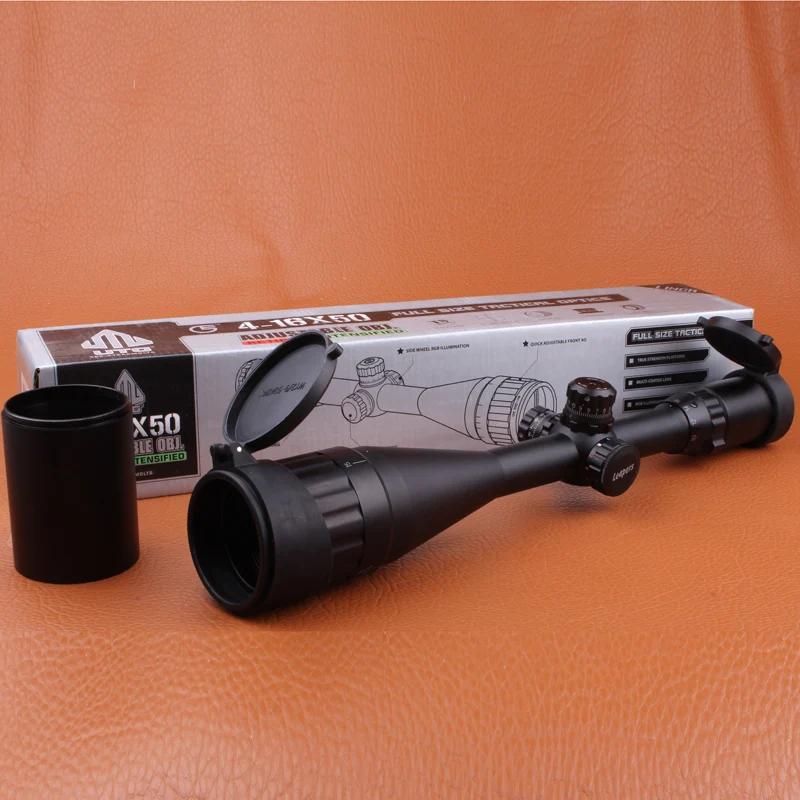 Leapers UTG 4 16X50 AOL 1 Hunting Riflescope Full Size optical sight Mil dot Locking Resetting