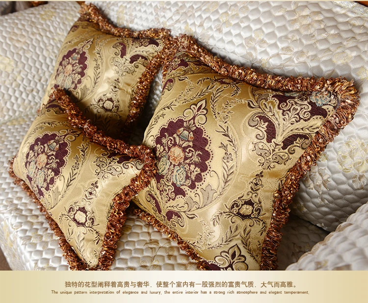 Золотой кулон подушки роскошный автомобиль декоративная наволочка для подушки, серебряный европейский чехол для подушки офис