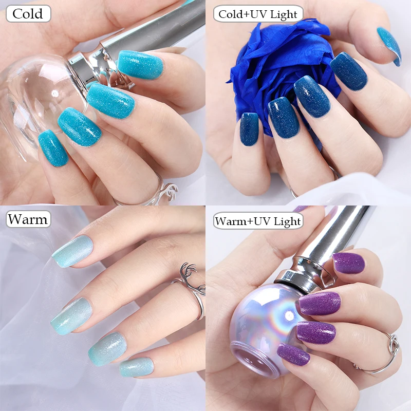 Лак BORN PRETTY чувствительный к солнечному свету меняющий цвет|nail polish|thermal nail polishpeel