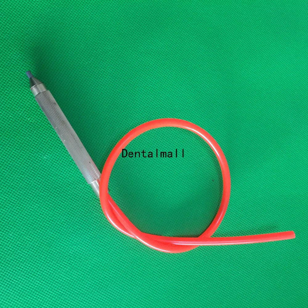 Стоматологическая пескоструйная Blaster латунная ручка Вольфрамовая стальная насадка для фена с 40 см силикон трубка + 5 шт. Вольфрамовая сталь