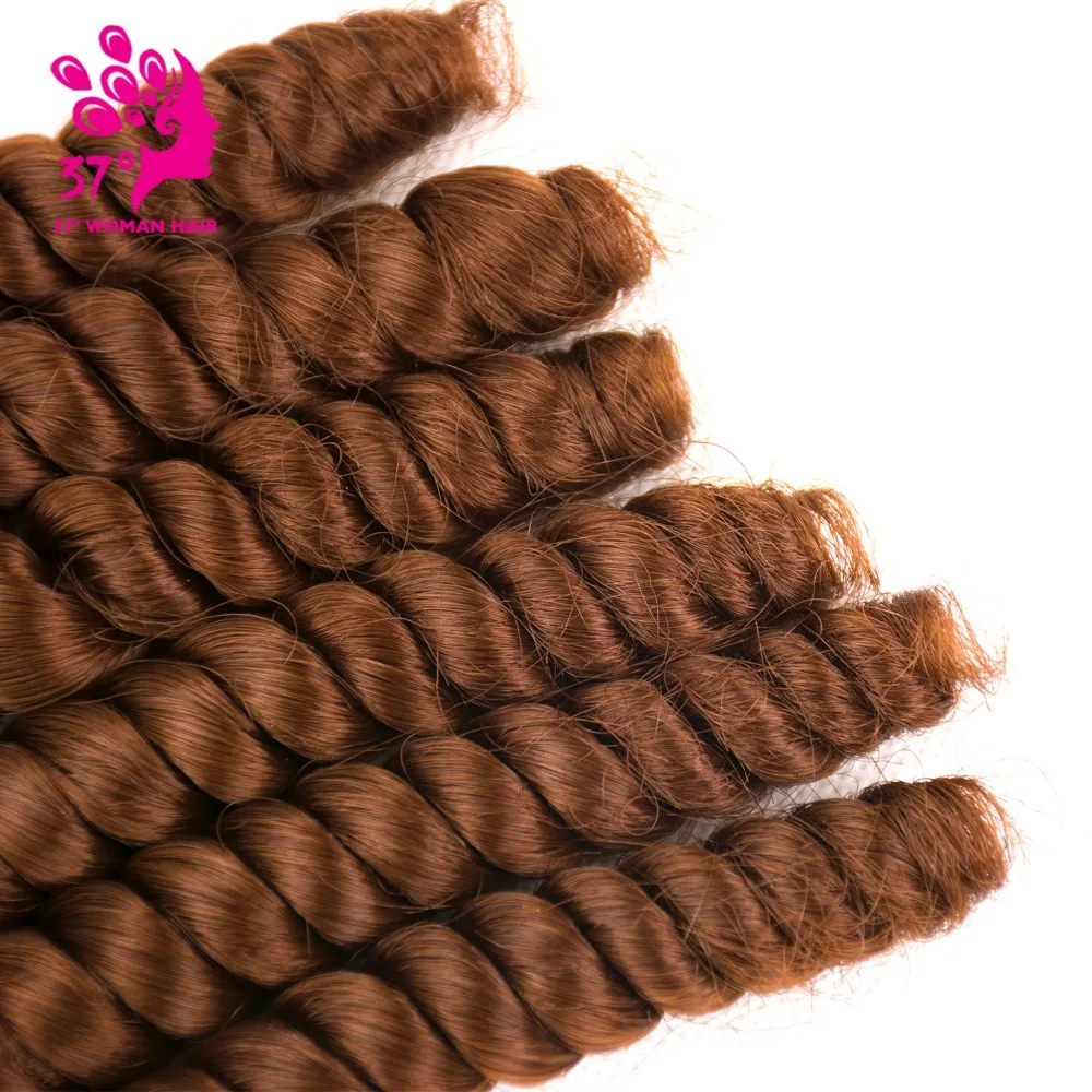 de extensões encaracoladas de cabelo sintético para