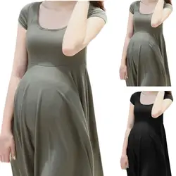 Женское платье для беременных, кормящих грудью, летнее платье для беременных, Vestido Lactancia Ropa Premama Embarazadas