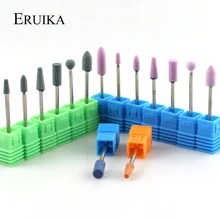 1 шт., керамический камень, дрель для ногтей, фреза для роторной кутикулы, заусенцы, маникюрные наконечники, электрическая дрель, пилочка, аксессуары для ногтей, мельница, инструменты