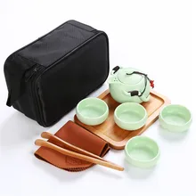 Чайный керамический чайник Набор чашек для путешествий чашки и кружки набор креативных напитков