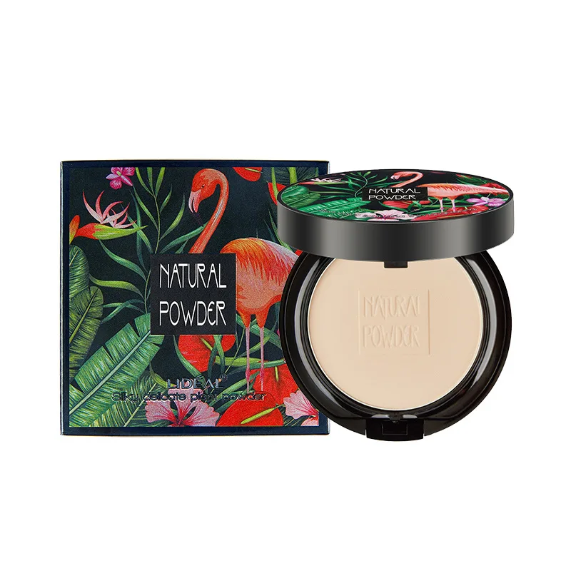 

LIDEAL Double Layer Soft Translucent Compact Pressed Powder Face Contour Palette Finishing Powder Setting Makeup Bare Mineralize