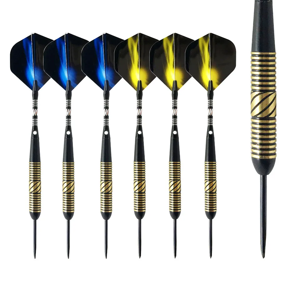 Лидер продаж Профессиональный 23 г стали дартс латунь иглы Dart высокого качества 6 шт./компл. приятного полета для электронный дартс