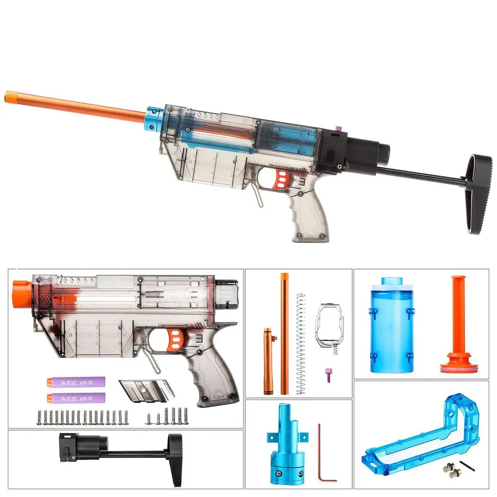 

Worker YY-R-W019-W024 R Type Mod Kits Set for Nerf N-Strike Elite Stryfe Blaster Short Bullets B/A Pump Kit Toy Gun DIY Parts