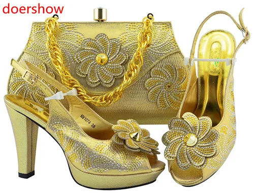 H1-19 MM1074 Gold SIZE 38-43 HEEL 11.5CM 1KG RMB225