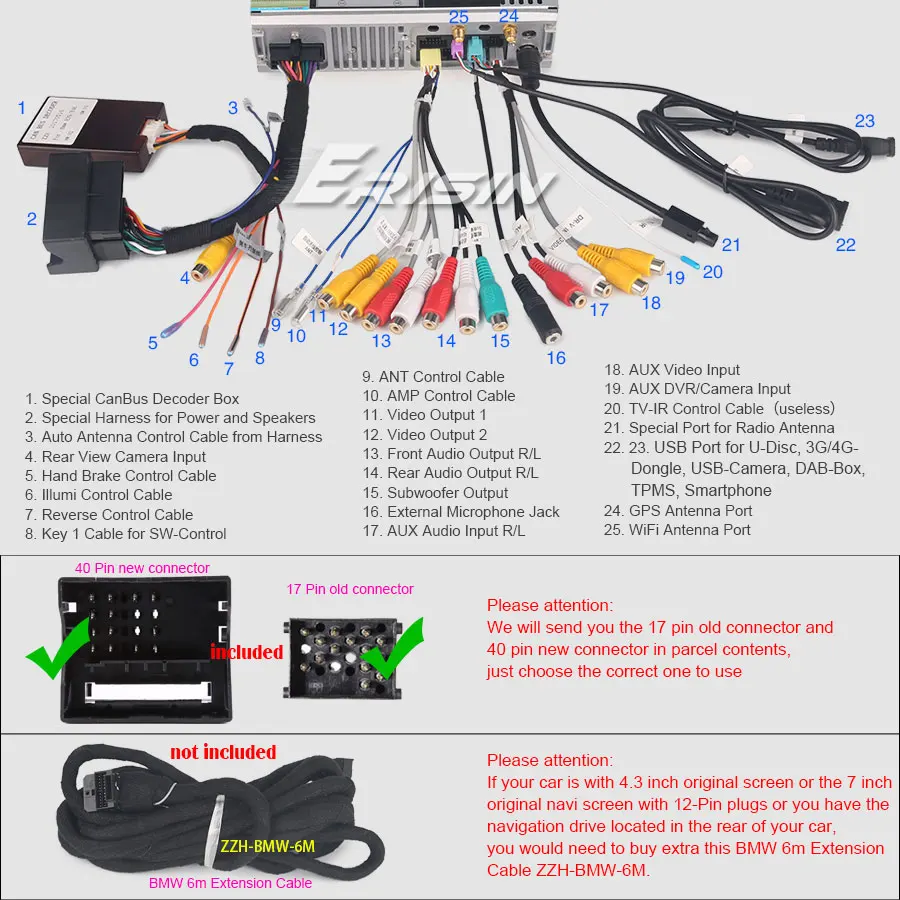 Best 9" Android 9.0 Pie OS Car Multimedia GPS Radio for BMW X5 E53 2000-2007 BMW E39 M5 1999-2003 BMW E39 1995-2003 BMW E38 1994-2001 23