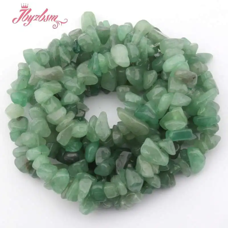 

4-6x6-8mm Freeform Blue Aventurine Chip Beads Natural Stone Beads For DIY Necklace Bracelats Jewelry Making 34" Free Shipping