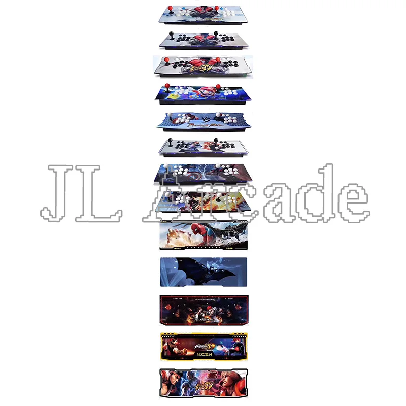

134 X 3D Pandora Games Retro Arcade Console Machine with 2448 HD Games Full HD (1280x720) 2 Player Game Controls Add More Games