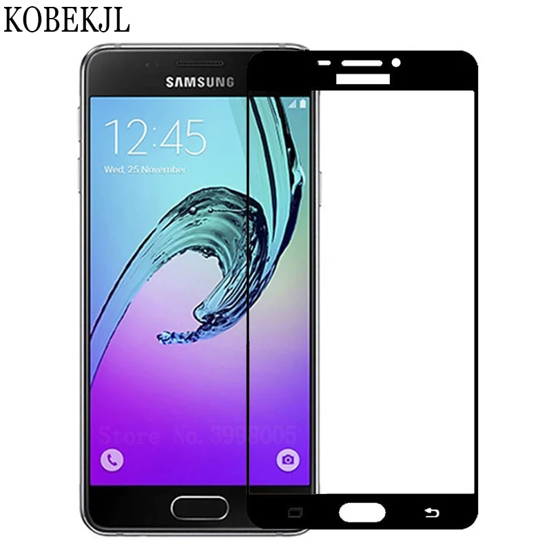 Maar Klein Een evenement Screen Protector For Samsung Galaxy A5 2016 Tempered Glass Samsung Galaxy  A5 2016 A510f A510 Sm-a510f Glass Full Cover Film 5.2" - Screen Protectors  - AliExpress