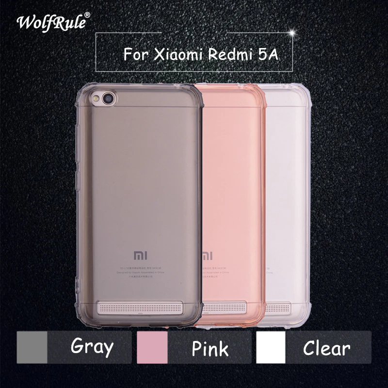 

Xiaomi Redmi 5A Case Original Xiomi Redmi 5A Cover Soft Transparent TPU Protective Fundas Xiaomi Redmi 5A Anti-knock Clear Cases