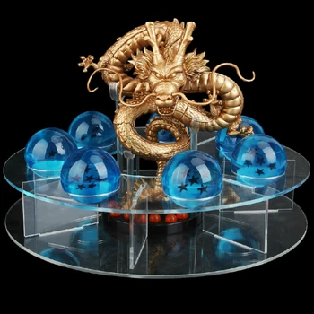 

Dragon Ball Z Action Figures Shenron Dragonball Goku Figures Set Esferas Del Dragon+7pcs Balls+Shelf Dragon Ball Super Figuras