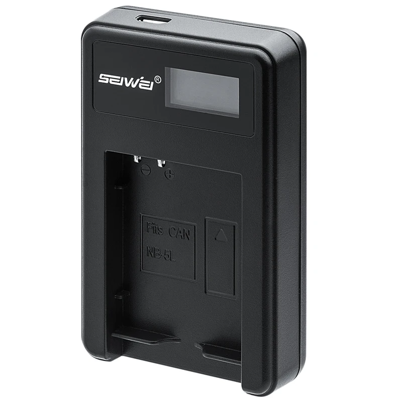 NB 5L USB camera Battery Charger with LCD screen for Canon Cameras