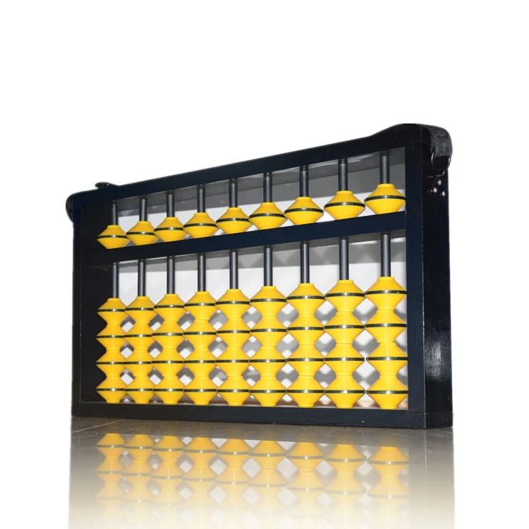 

9 column non-slip big size teacher abacus Chinese Soroban Educational tool math Calculator Hanging Abacus for teacher SZ03