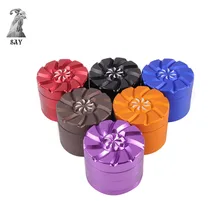 SY 4 слоя алюминиевого сплава металла табачная дробилка для табака; для трав измельчитель курительной травы аксессуары детекторы инструменты для труб