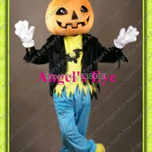 Лидер продаж Новые Хэллоуин Тыква Человек Маскоты костюм ужасный тема на Хэллоуин Карнавальный Маскоты te маскарадный костюм подходит Наборы sw1314