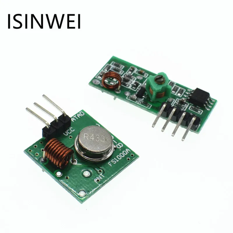 433Mhz RF Transmitter and Receiver Module Link Kit for ARM/MCU WL DIY