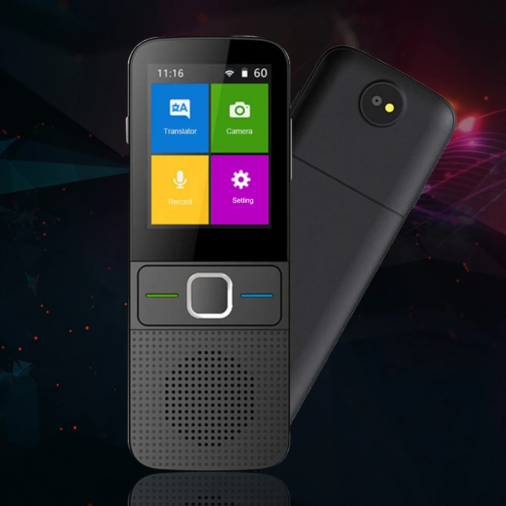 

Instant Real Time Smart Voice Recording Language Translator Portable WIFI Off Line Communication Practical Business Meeting
