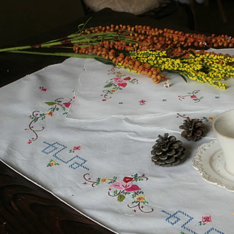 

Color manual cross-stitch supplement embroidered meal gasket table flag multi-purpose pad multi-specification
