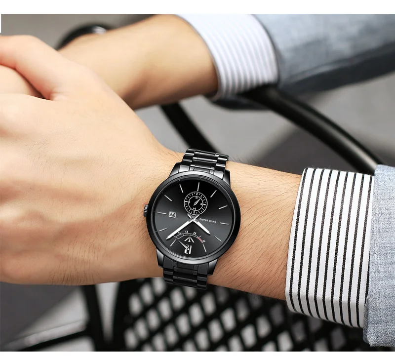 NIBOSI 2018 Mens Watches Top Brand Luxury Original Analog Watch For Men WaterproofLuxury Casual Stainless Steel Erkek Kol Saati (17)