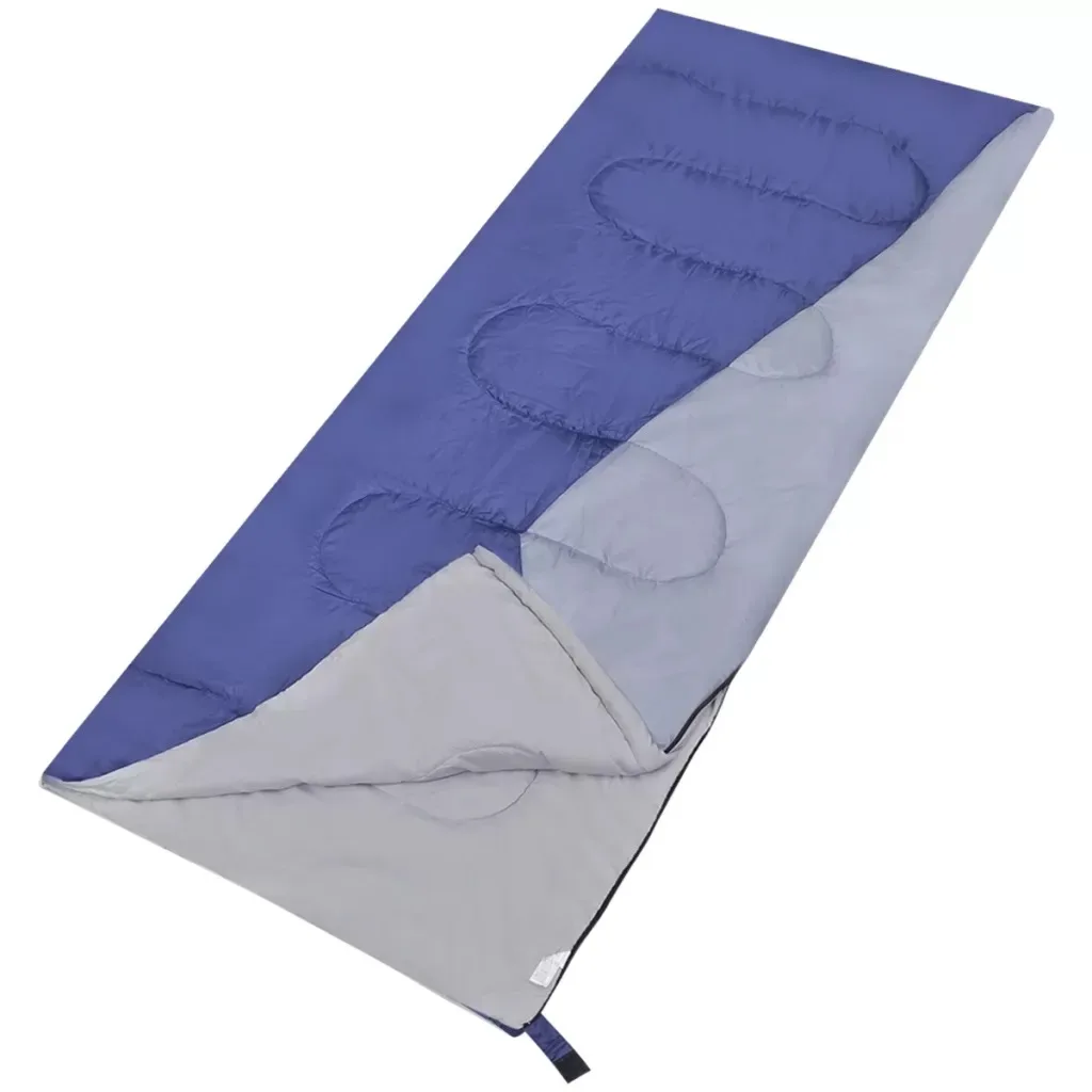 

VidaXL Portable Wind-Resistant Sleeping Bag Extra-Large Lightweight Rectangular Sleeping Bag For Camping Hiking Traveling