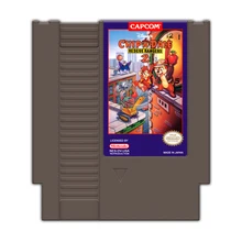 Chip’n Dale Rescue Rangers 2 72 Pines Tarjeta de Juego De 8 Bits Jugador Del Juego