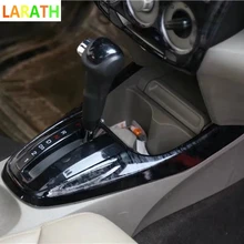 Для Honda City 2008-2012 черная ручка переключения передач из красного дерева из углеродного волокна рычаг переключения передач головная платформа крышка отделка автомобильные аксессуары