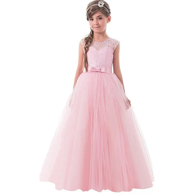 best baby dresses Girls Wedding Dress Teenage Girl Princess Dress Kids Summer Party Ball Gown Kids Prom Clothing Host Performance Outfits baby dresses for wedding Dresses