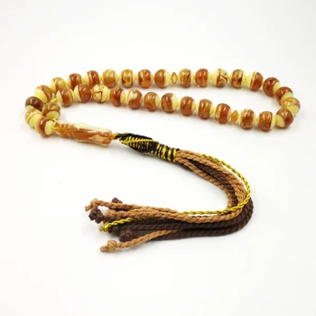 

turkish design ambersTasbih 33 Resin Beads islamic jewelry Special color tasbih bracelet Islam bracelet blue Man's Muslim rosary
