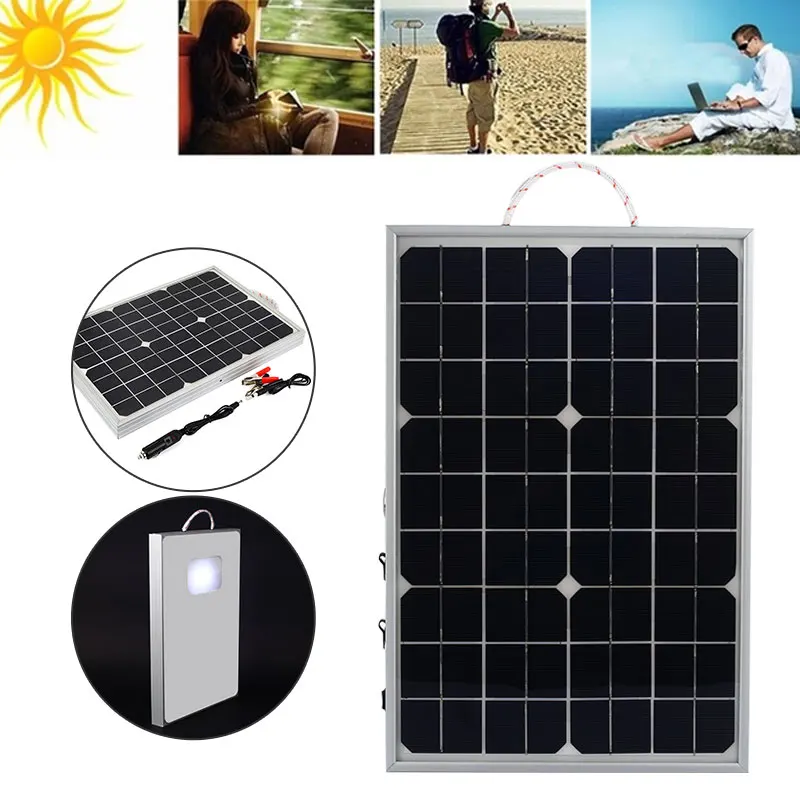 

Solar Charging Equipment Solar Cells Car Module 420*280*35 Mm Monocrystalline Silicon Reusable Solar Panel Environmental