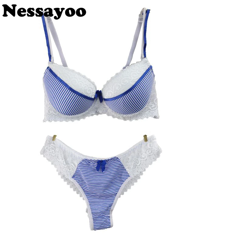 Women Sexy Underwear sets Bra&brief Lace Thong 40C 42C 44C Seamless  Lingerie Side Gathering Push Up Bra Embroidery bra&panties - AliExpress